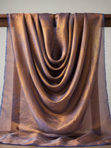 Copper Bronze Shimmer Fendi Fabric