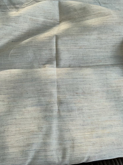 Heather Grey Melange Spun Poly Shirting Fabric – Linen-Look, Lightweight & Easy-Care