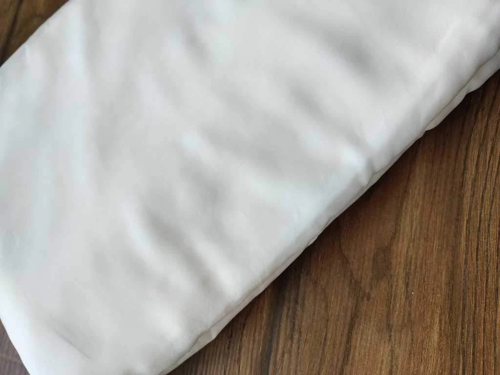 White Dyeable Natural Crepe Fabric