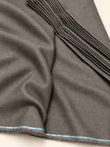 Grey  Brown 25 Lea Linen–Cotton Blend Suiting Fabric –  Specially For cordsets