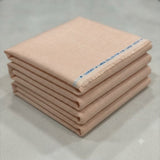 Peachy Apricot Luxury Jute Cotton Linen Collection Fabric