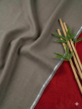 Mocha Brown 100% Organic Bamboo Cotton Linen Fabric