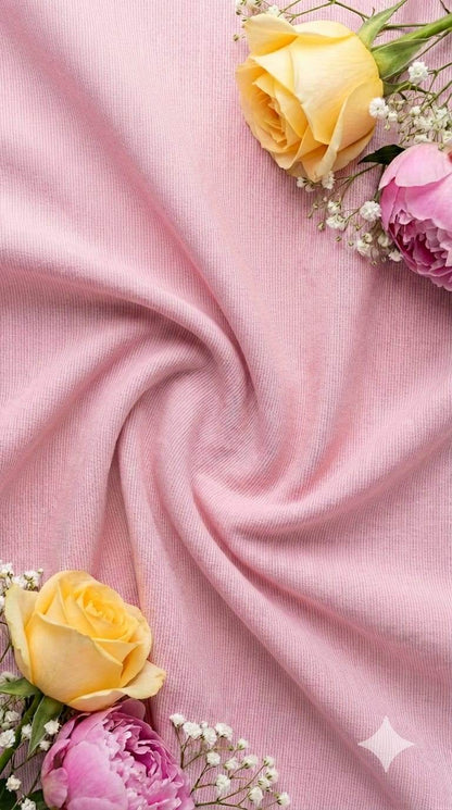 PINK Shirting Fabric Blend with Cotton & Polyster