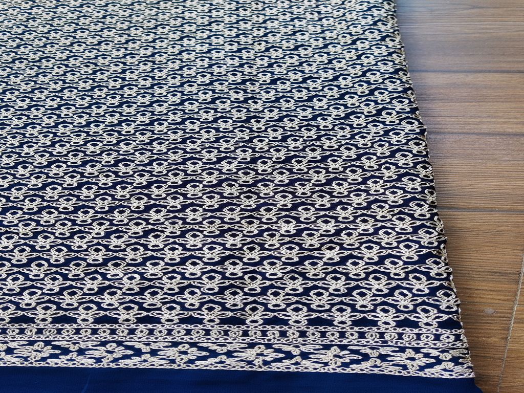 Dori Work Jaal Embroidered Georgette