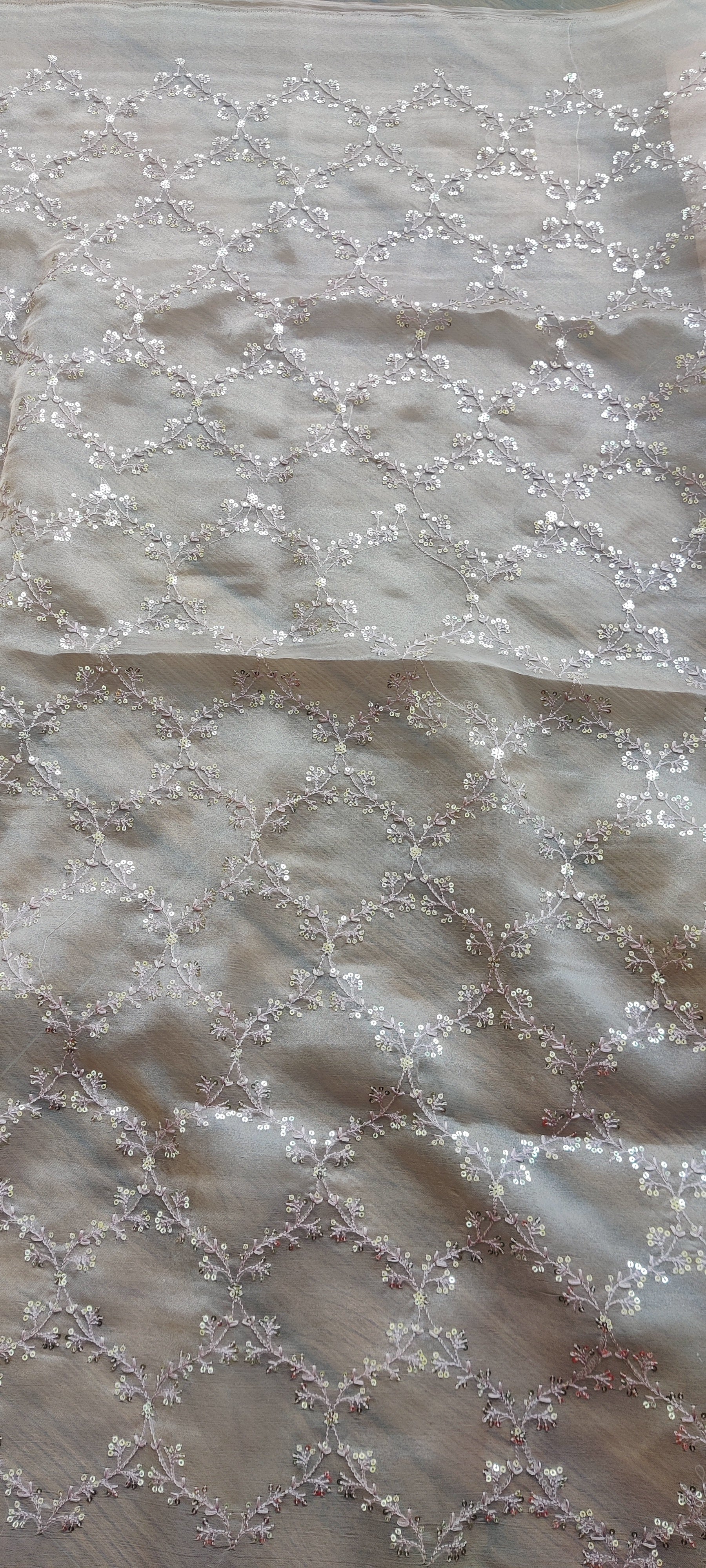 Dori Work Jaal Embroidered Georgette