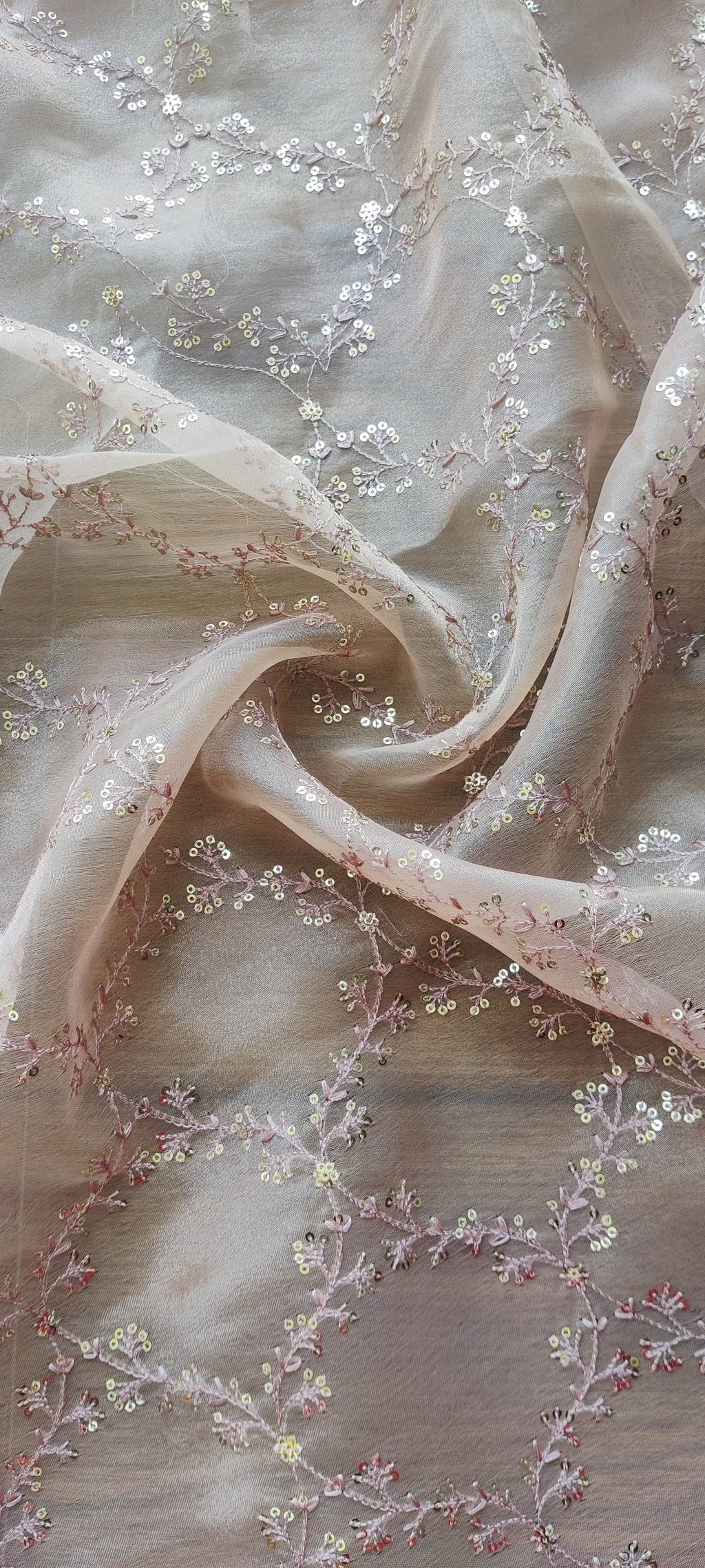 Dori Work Jaal Embroidered Georgette