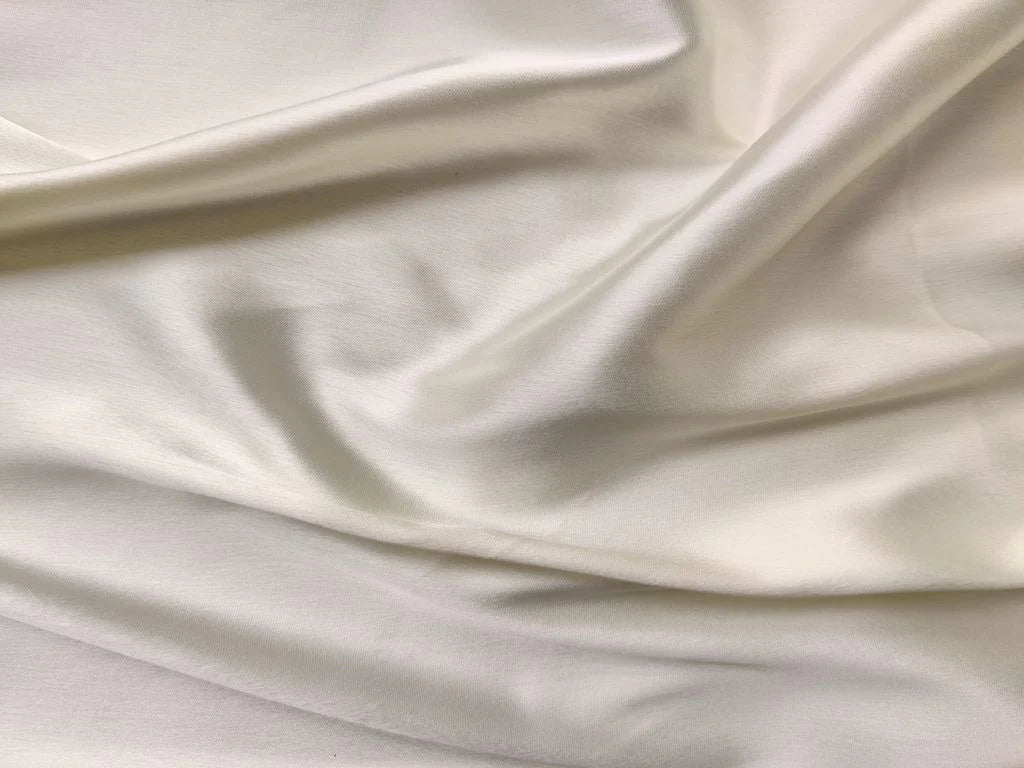 Lemon Yellow Plain Japanese Satin Fabric