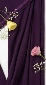 Dark Purple 60 lea Premium Cotton Linen