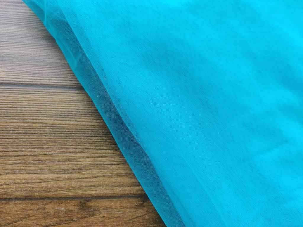 Blue Soft Net Fabric