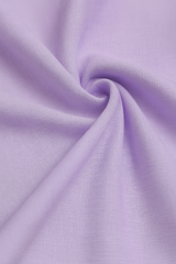 Mauve Pure 60 lea Italian Cotton Linen Fabric