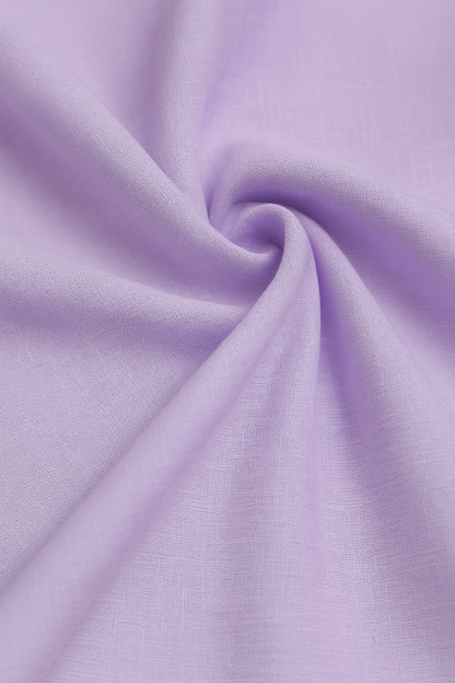 Mauve Pure 60 lea Italian Cotton Linen Fabric
