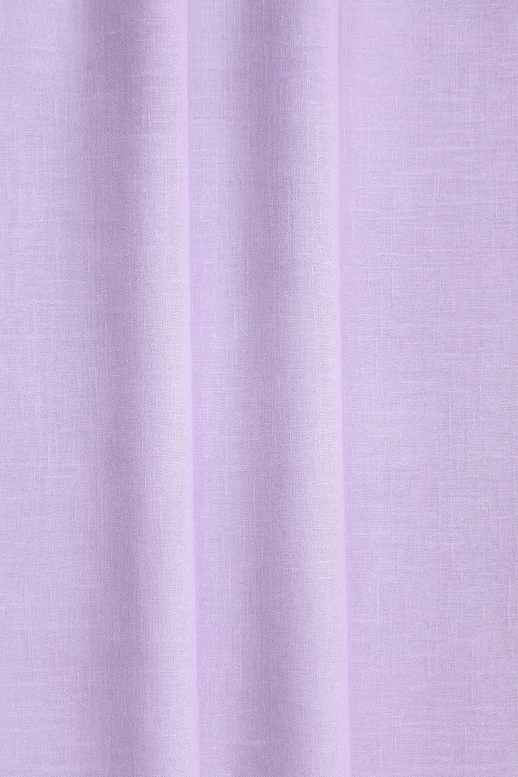 Mauve Pure 60 lea Italian Cotton Linen Fabric