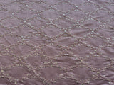 Light Pink Sequins Embroidered Chanderi Fabric
