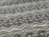 Multicoloured Thread & Sequins Embroidered Chanderi Fabric