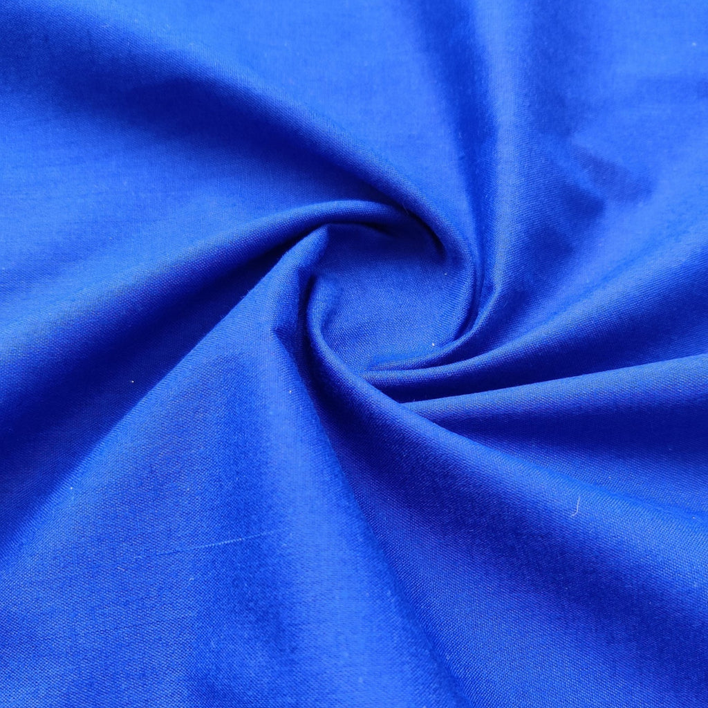 Ink Blue Plain Cotton Fabric