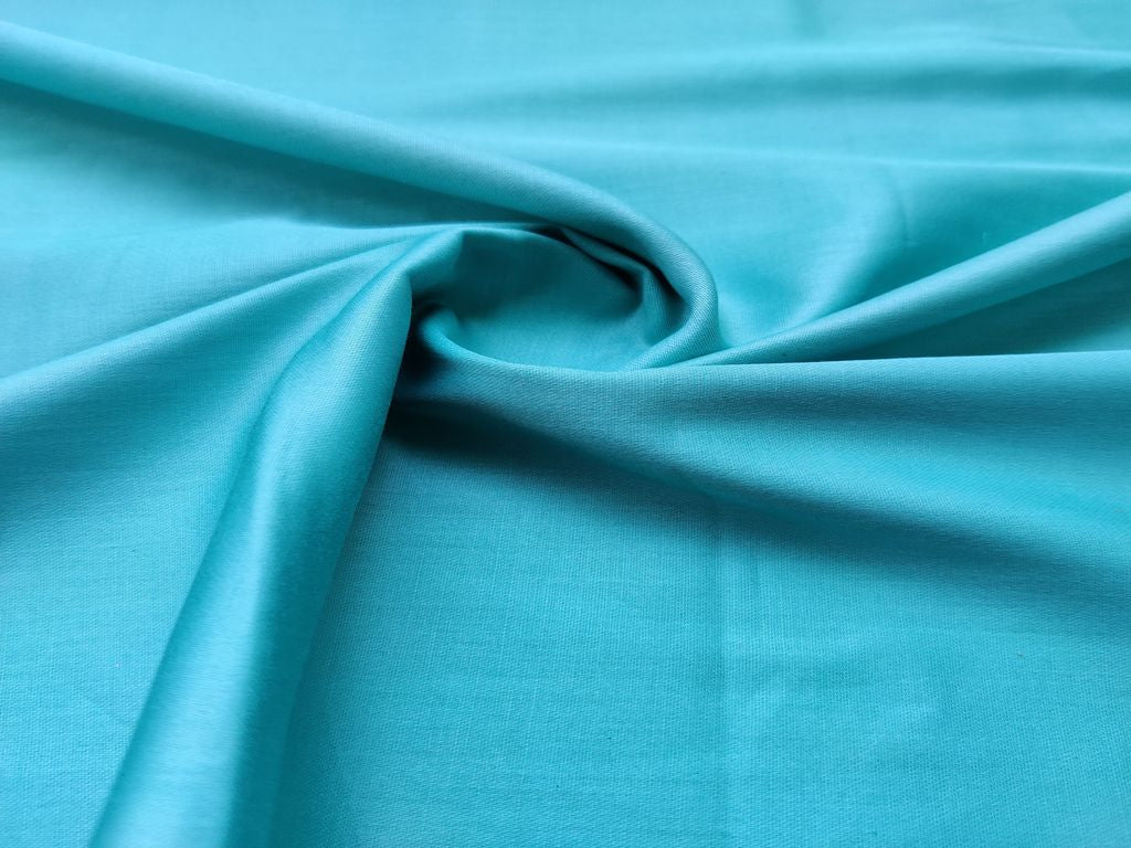 Light Blue Glaze Cotton Fabric