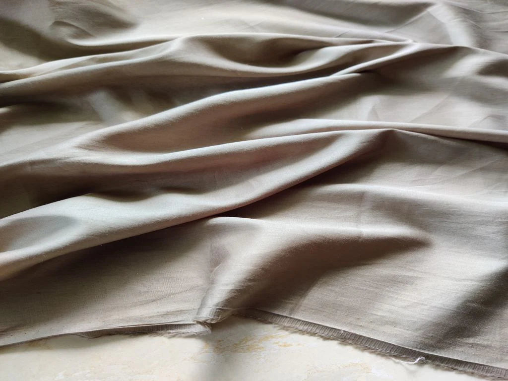 Olive Green Glaze Cotton Fabric