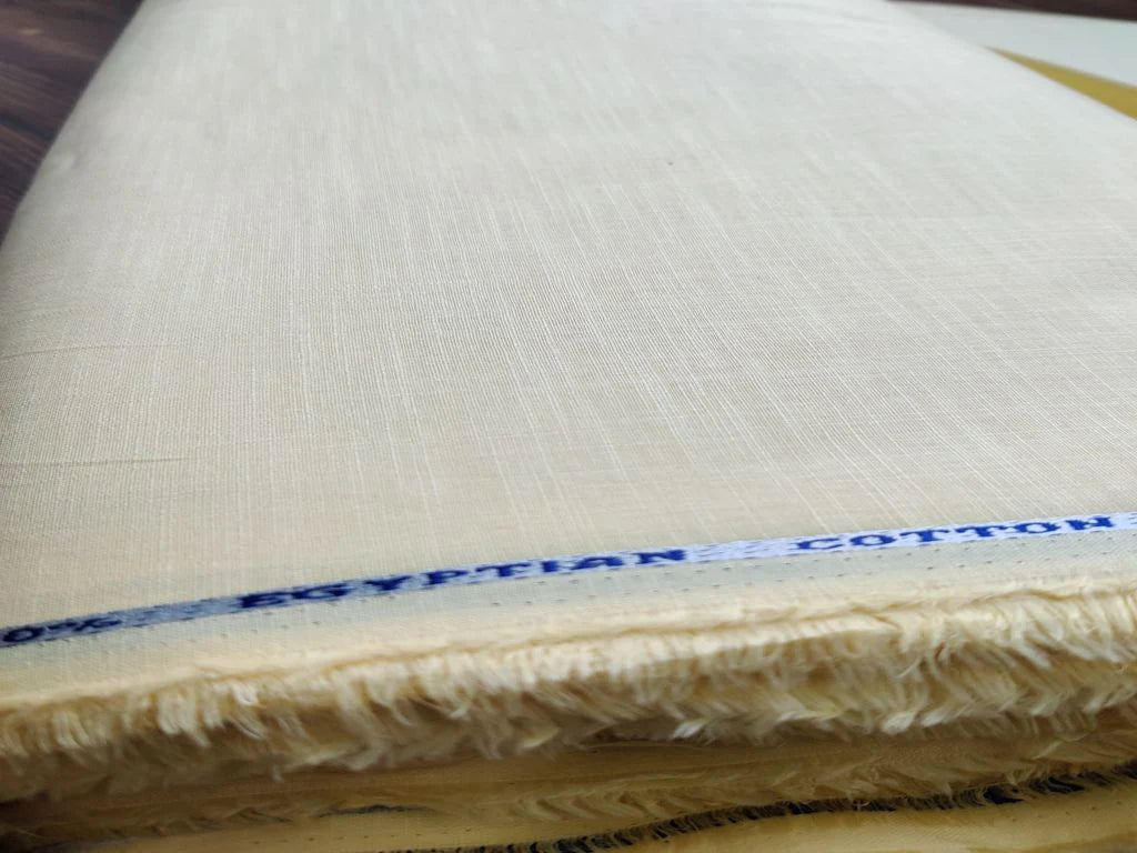 Lemon Yellow Sustainable Linen Fabric