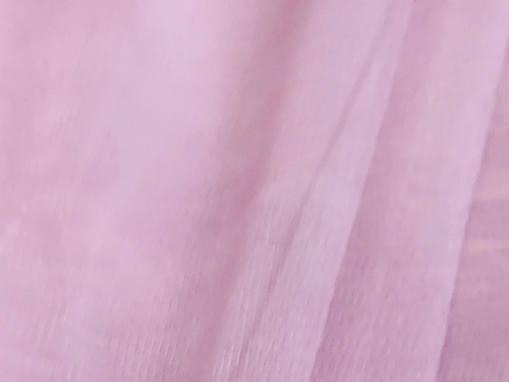 Blush Pink Plain Mono Net Fabric