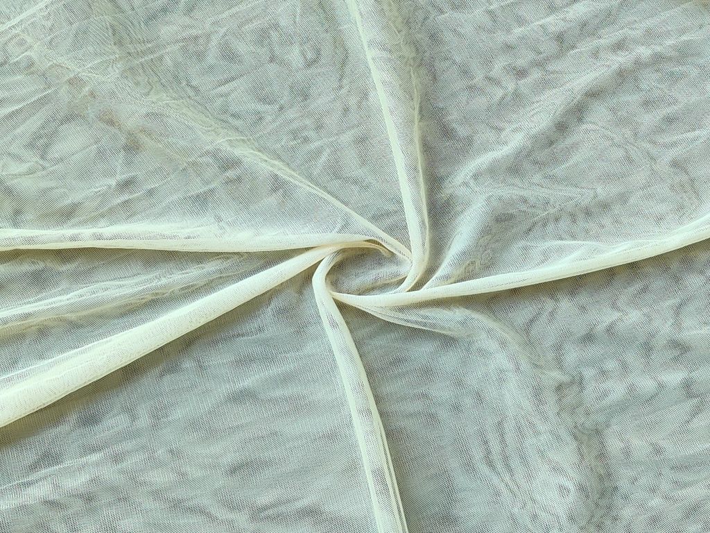 Light Yellow Soft Net Fabric