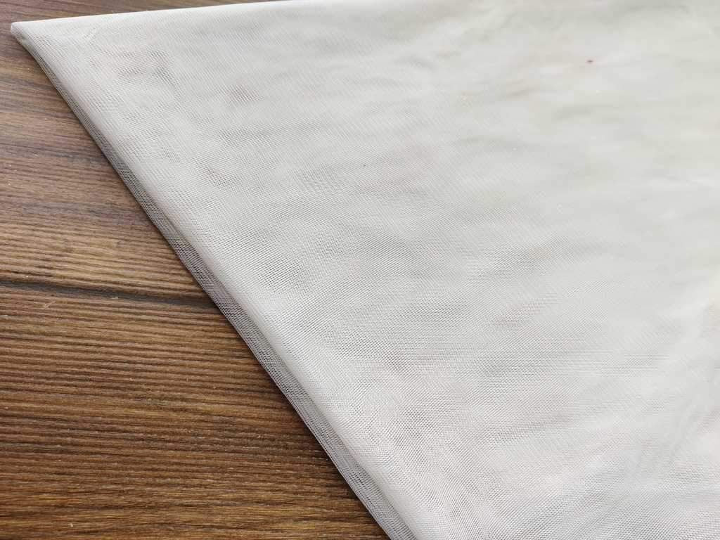 Off White Soft Net Fabric