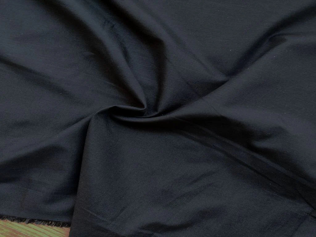 Black Linen Fabric