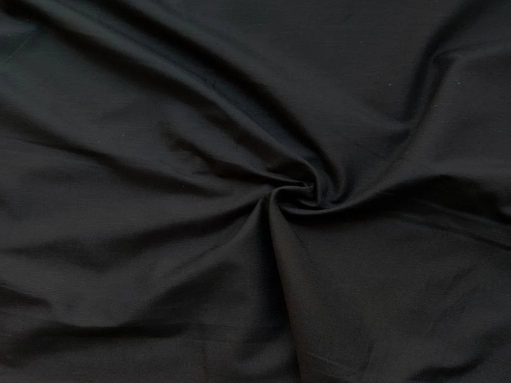 Black Linen Fabric