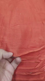 Earth & Tide Terracotta Mul Cotton – Organic Fabric Coastal Weave