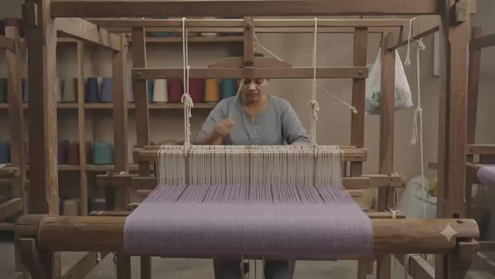 Smoke Mauve tone Premium Traditional KHHADAR Fabric