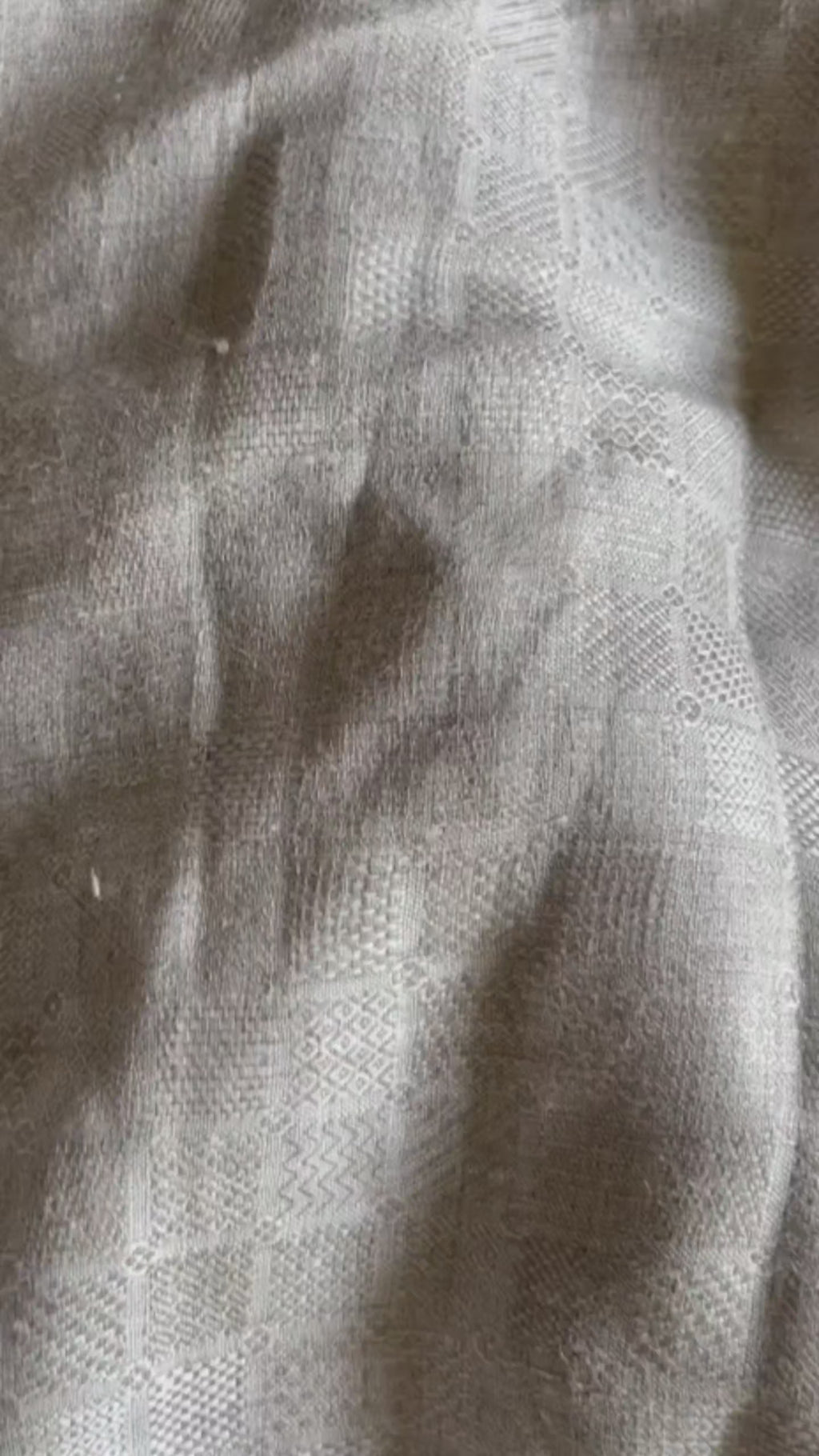 Exquisite 100% Pure Linen Fabric Jacquard Collection(No Cotton)