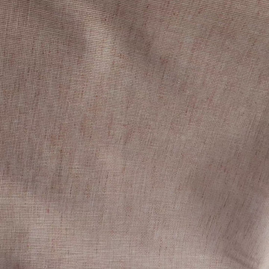 Peachish Tone Biscuit Khadi Linen Fabric – video