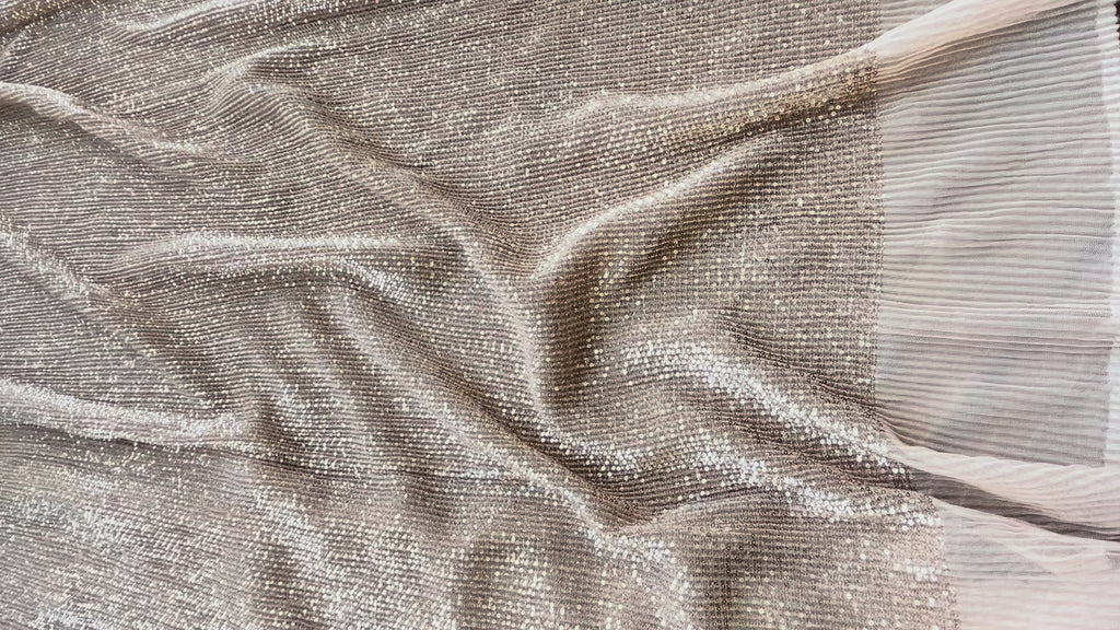 Crushed Net Fabric with Sequence Jaal