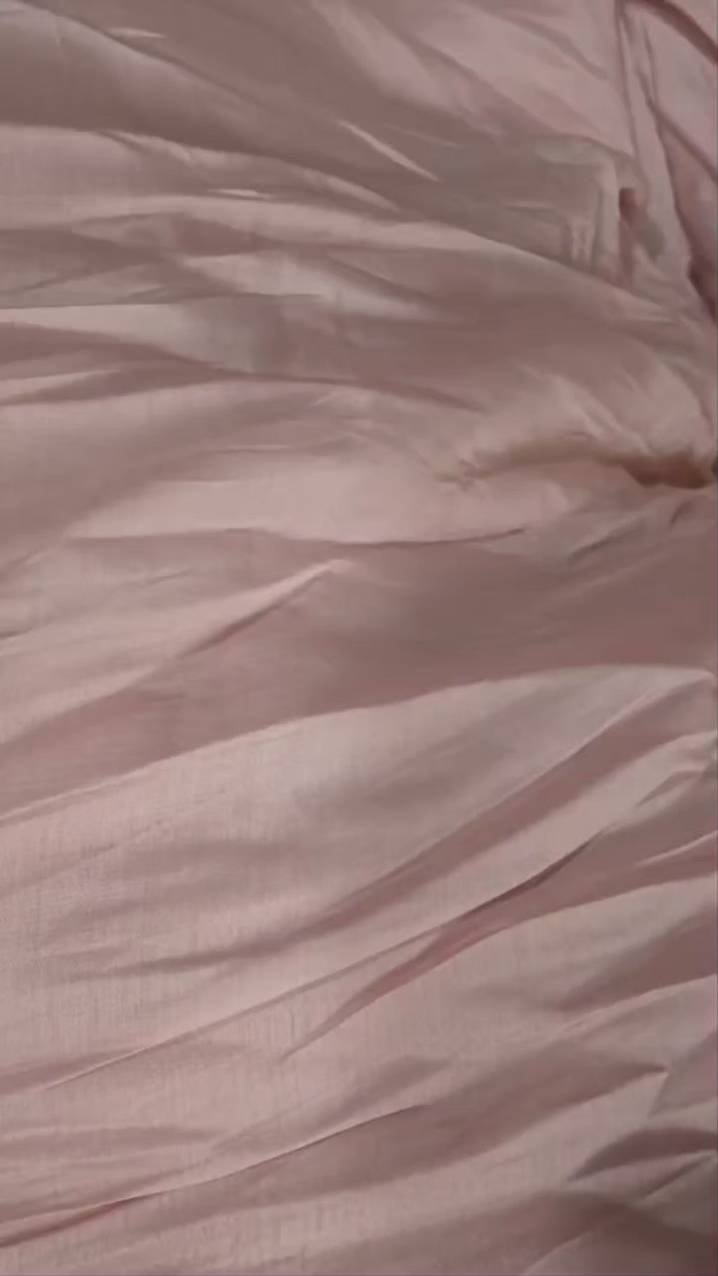 Premium Soft Blush Pink Mul Chanderi Fabric