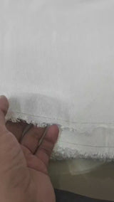 Premium White Dyeable Shantoon Fabric Big Width(56")
