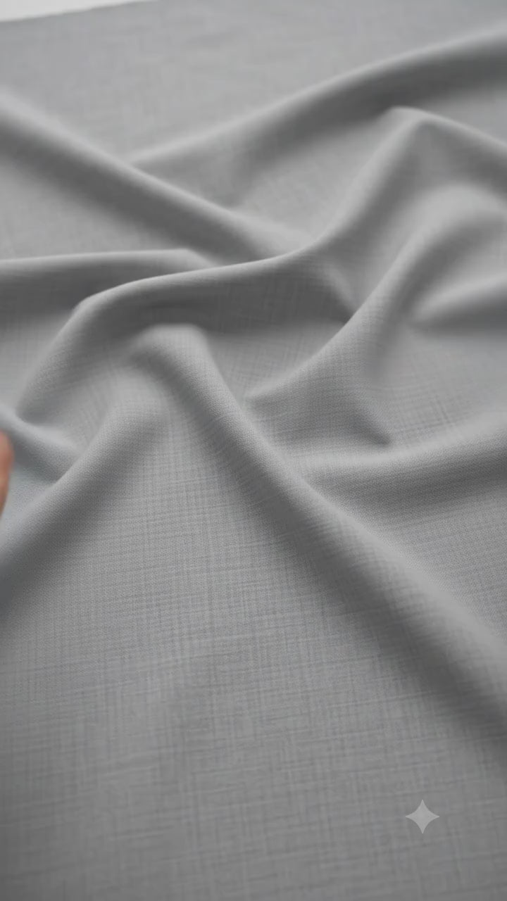 Exclusive Light Pistachio 4-Way Lycra Stretchable & Wrinkle Free Fabric