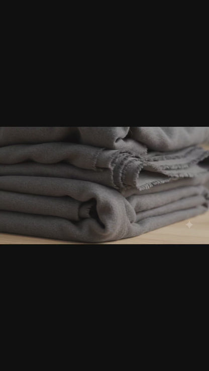 Premium Grey Super Lycra Suiting wrinkle free Fabric