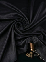 Light Weight Premium Quality Black Colour Paper Giza Cotton (Not Transparent) (50% Cotton+50% polyster)
