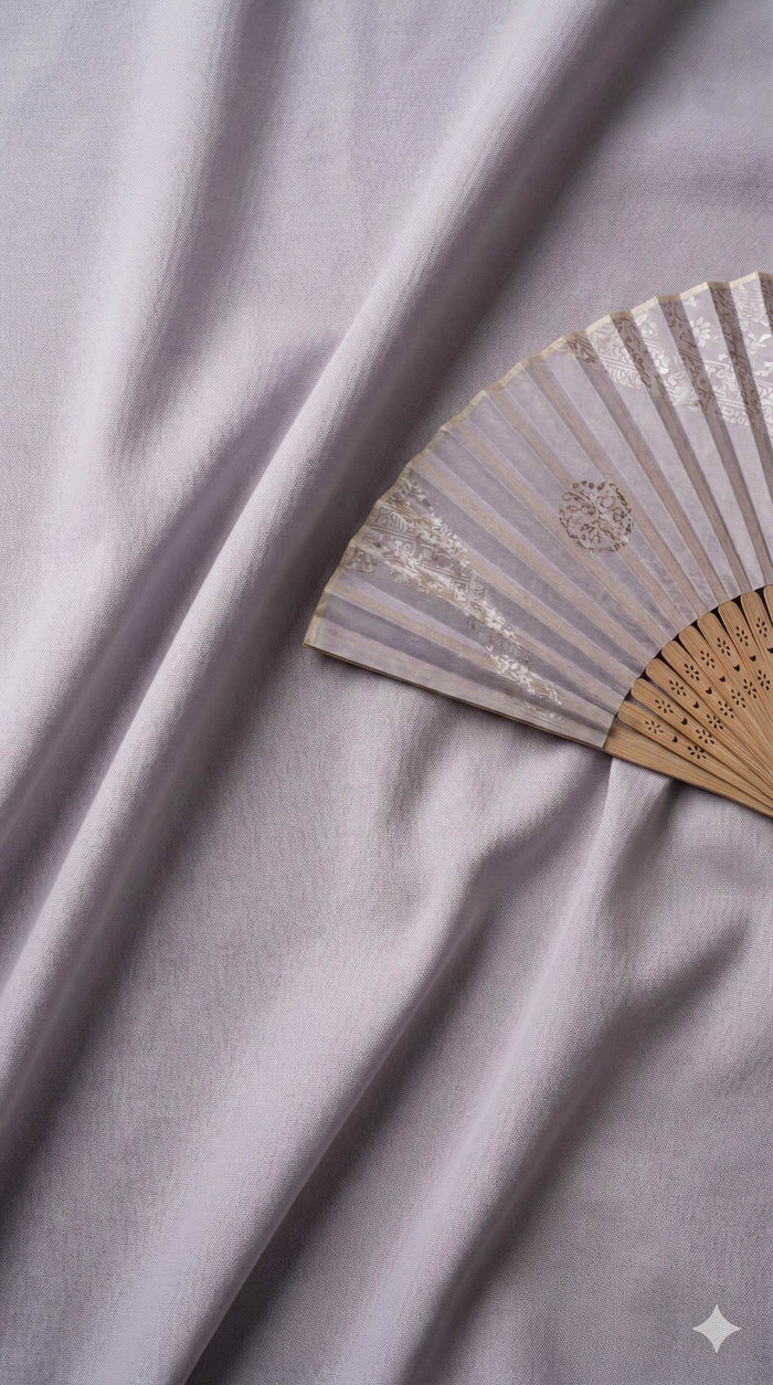 Dusty Mauve Imported Korean Cotton shirting Fabric