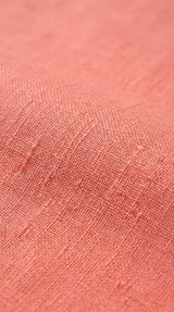 Premium Coral toned cotton linen fabric 60 lea