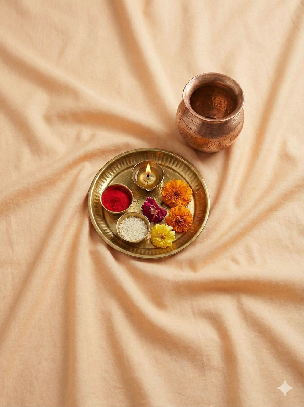 Light Weight Premium Quality Light Orange Colour Paper Giza Cotton (Not Transparent) (50% cotton+50% polyster)