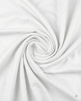 Light Weight Premium Quality White Colour Paper Giza Cotton (Not Transparent) (50% Cotton+50% polyster)