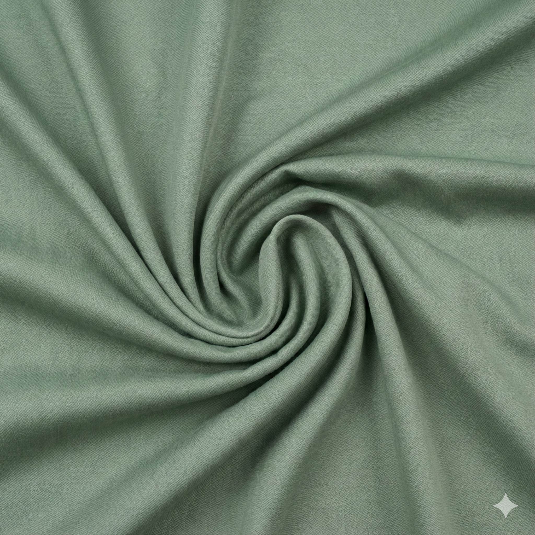 Cove Green Imported Korean Cotton shirting Fabric