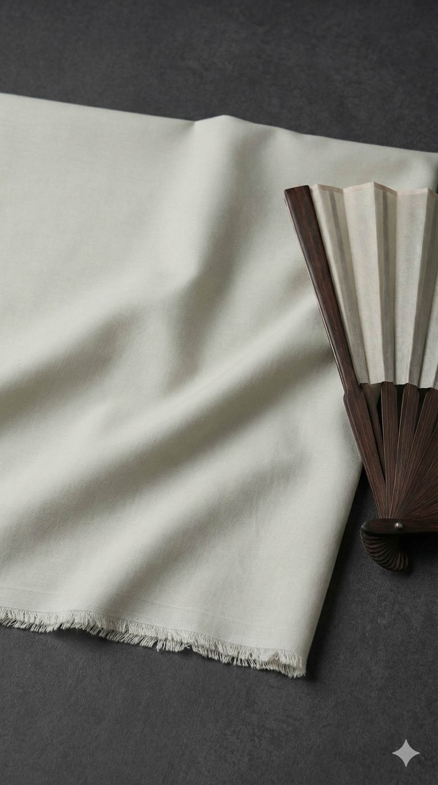 Light Sage Green Imported Korean Cotton shirting Fabric